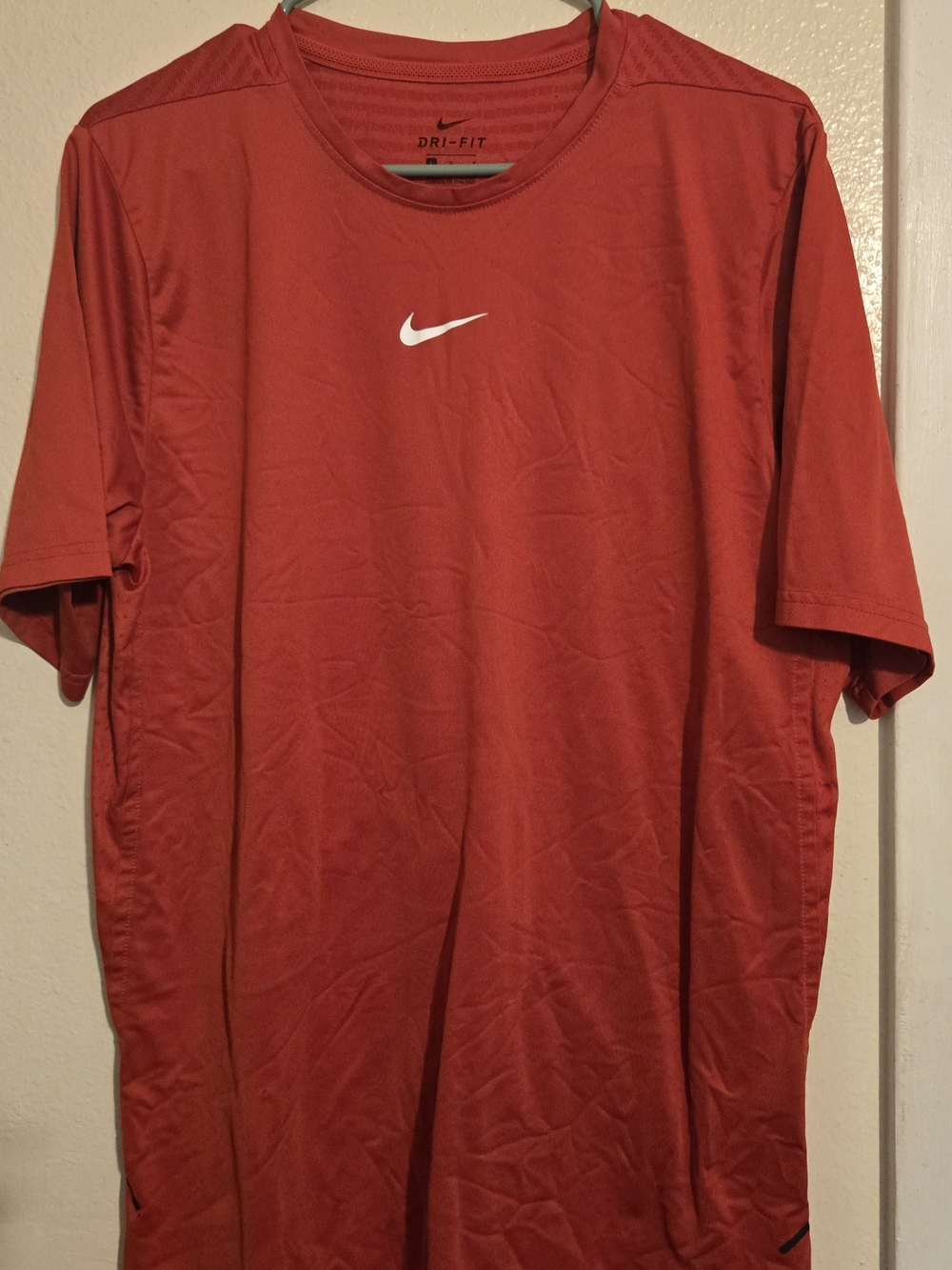 Nike Red Dri-FIT Short Sleeve Performance Tee